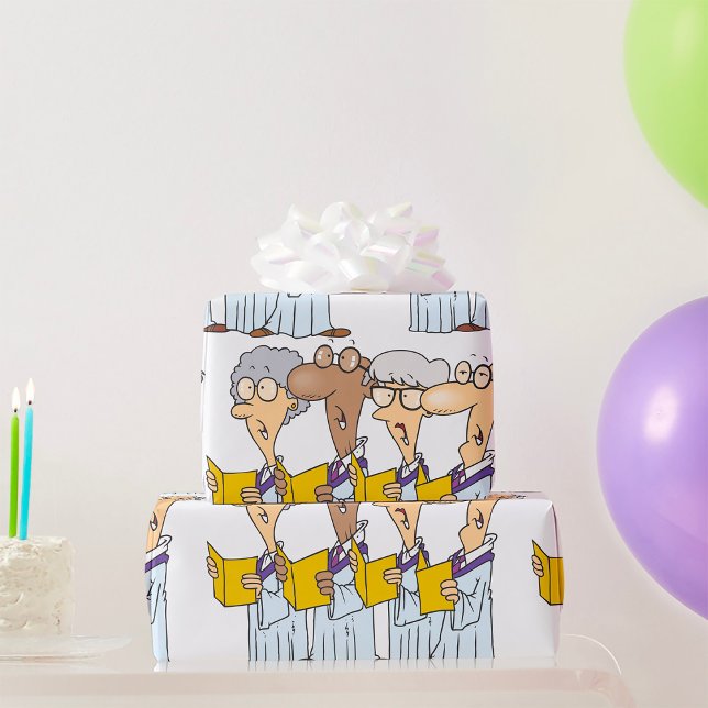 Papier Cadeau Chorale (Créateur téléchargé)