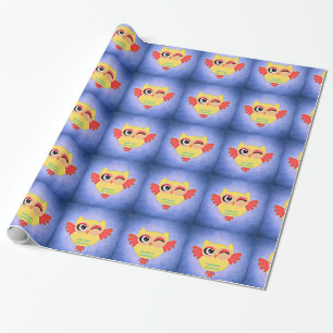Papier Cadeau Chouette