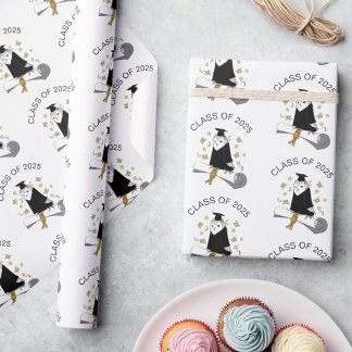 Papier Cadeau Chouette à Gown Preschool / Maternelle