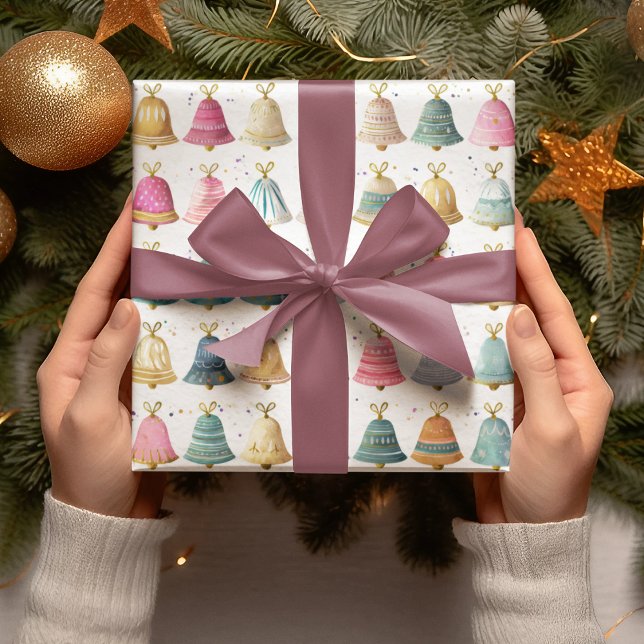 Papier Cadeau Christmas Bells Wrapping Paper (Créateur téléchargé)