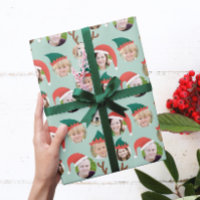 Christmas Crew Custom Six Photo Funny Holiday Cade