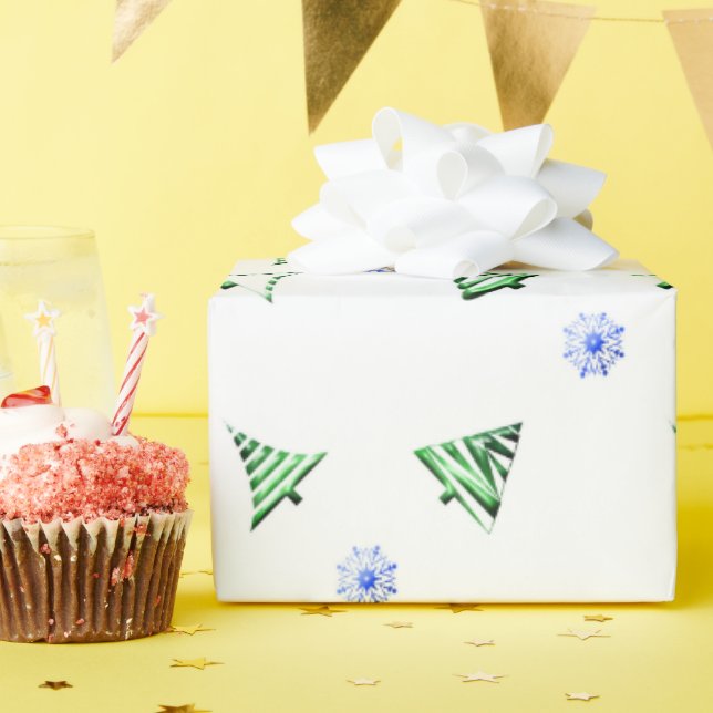 Papier Cadeau christmas pattern. (Fête d'anniversaire)