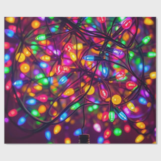 Papier Cadeau Christmaslight wrapping paper.