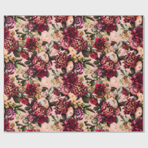 Chrysanthème romantique sur Gossamer Pink