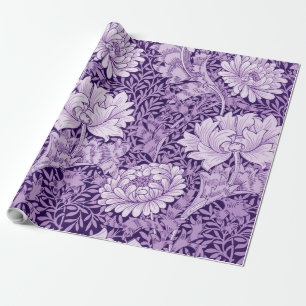 Papier Cadeau Chrysanthemum Purple, William Morris