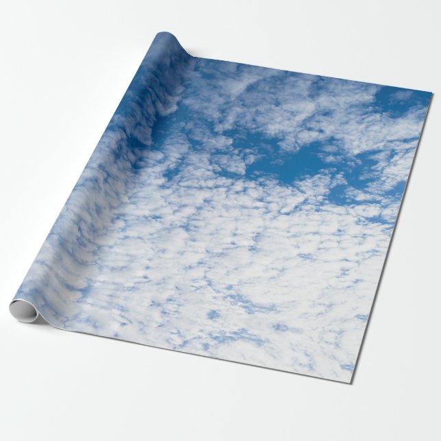 Papier Cadeau Ciel couvert (Déroulé)