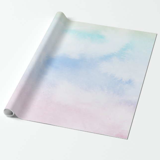 Papier Cadeau Ciel nuageux Paper-27 de conte de fées (Déroulé)