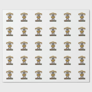 Papier Cadeau Citation de Bulldog Drôle Gravure Vintage T-Shirt