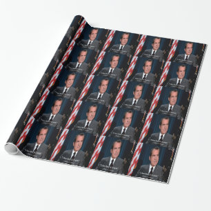 Papier Cadeau Citation de Nixon & Pas un Escroc