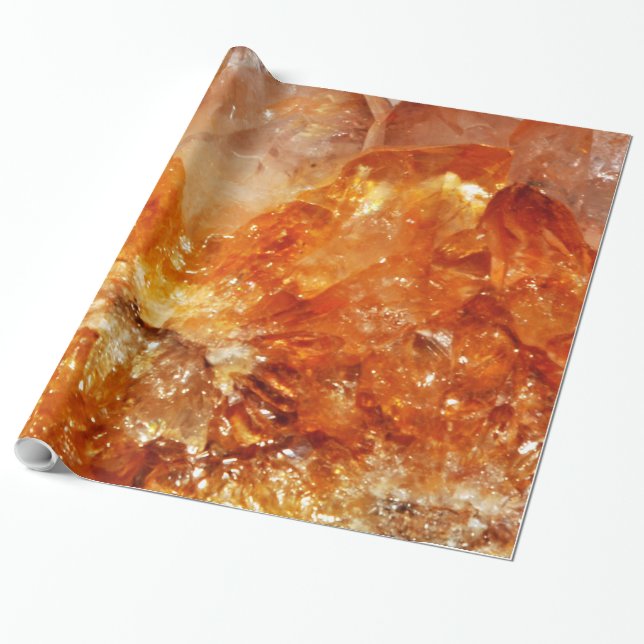 Papier Cadeau Citrine (Déroulé)