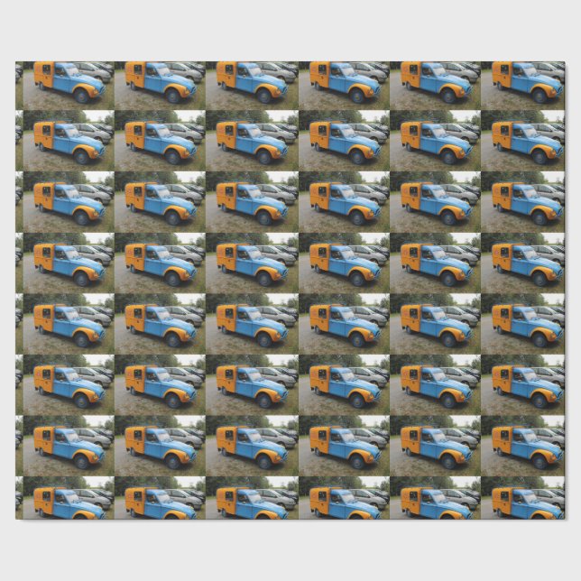 Papier Cadeau Citroen Diane (Couture)