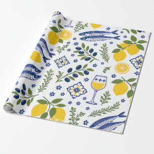 Papier Cadeau Citron de Côte