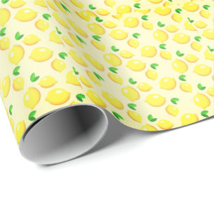 Papier Cadeau Citrons