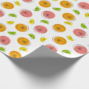 Papier Cadeau Citrus Multi