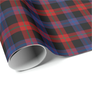 Papier Cadeau Clan Brown Tartan