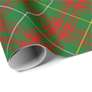 Papier Cadeau Clan Bruce Hunting Tartan