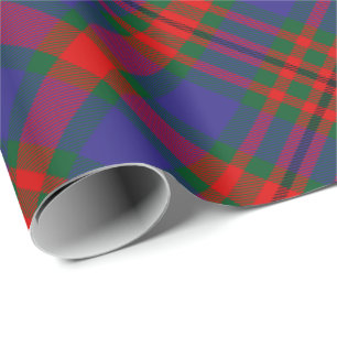Papier Cadeau Clan Carnegie Tartan
