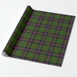Papier Cadeau Clan écossais Cochrane Tartan Plaid