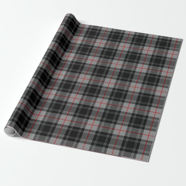 Papier Cadeau Clan écossais Moffat Tartan Plaid (Déroulé)