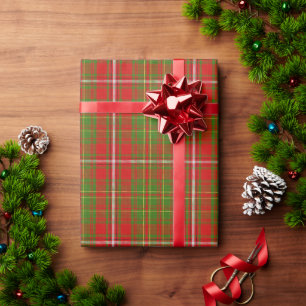 Papier Cadeau Clan Hay Tartan