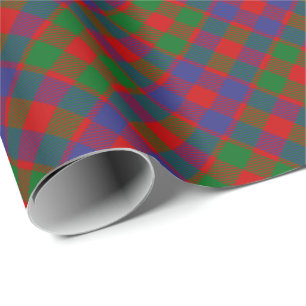 Papier Cadeau Clan MacGowan Tartan