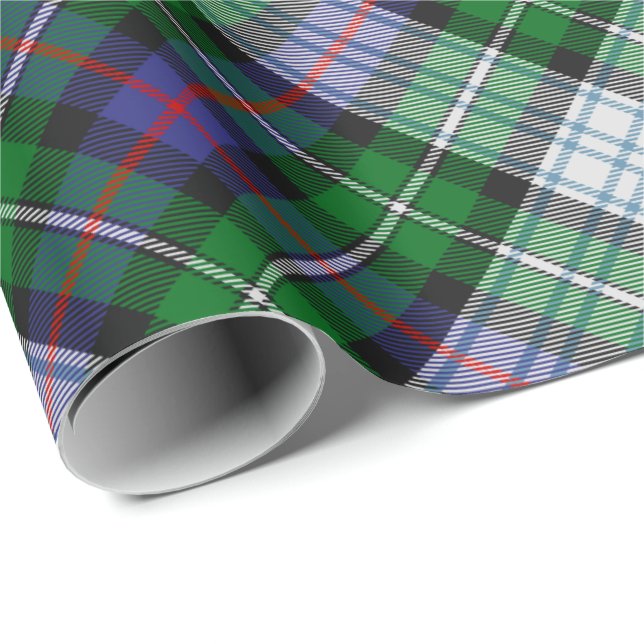 Papier Cadeau Clan MacKenzie Robe Tartan Papier enveloppant (Coin rond)