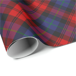 Papier Cadeau Clan MacLachlan Tartan