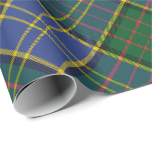 Papier Cadeau Clan MacMillan Chasse Tartan