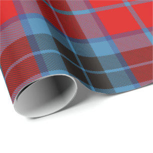 Papier Cadeau Clan MacTavish Tartan