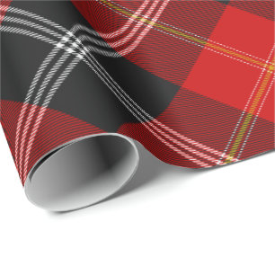Papier Cadeau Clan Marjoribanks Tartan