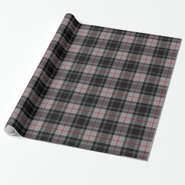 Papier Cadeau Clan Moffat Tartan (Déroulé)