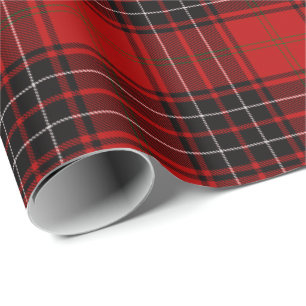 Papier Cadeau Clan Wemyss Tartan
