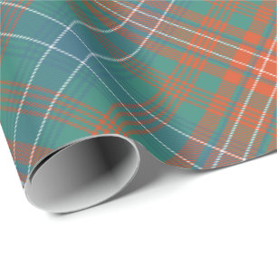 Papier Cadeau Clan Wilson Ancienne Tartan