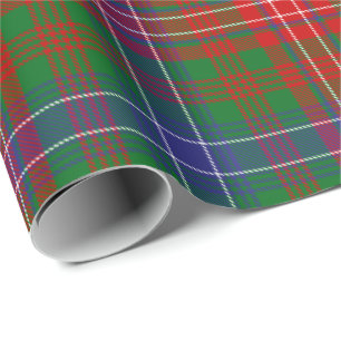 Papier Cadeau Clan Wilson Modern Tartan