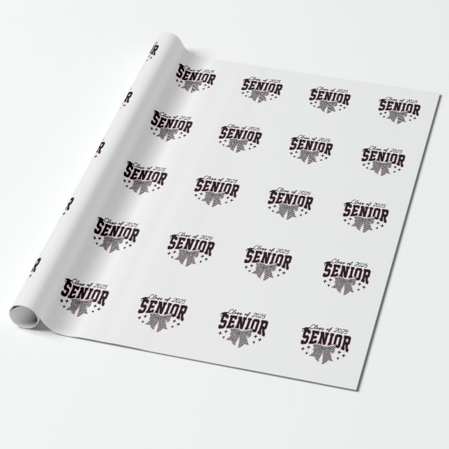 Papier Cadeau Classe de coquette de la bow senior 2025 (Déroulé)