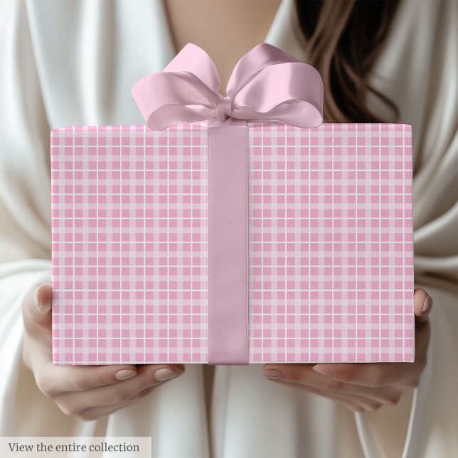 Papier cadeau classique Tartan Chic pour 60e anniv (Classic Tartan Chic 60th Birthday Wrapping Paper)