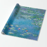 Papier Cadeau Claude Monet<br><div class="desc">Nymphéas - Claude Monet,  Huile sur toile,  1906</div>