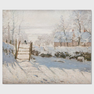 Papier Cadeau Claude Monet - La Pie