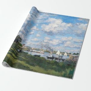Papier Cadeau Claude Monet - Le Bassin à Argenteuil