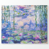 Papier Cadeau Claude Monet - Nymphéas / Nymphéas 1919 (Plat)