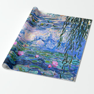 Papier Cadeau Claude Monet - Water Lilies, 1919,