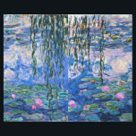 Papier Cadeau Claude Monet - Water Lilies, 1919,<br><div class="desc">Célèbre tableau de Claude Monet,  Water Lilies,  1919.</div>