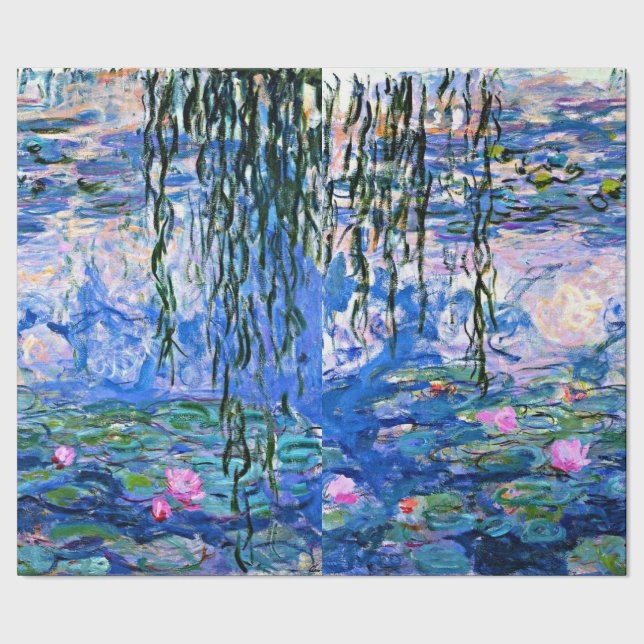Papier Cadeau Claude Monet - Water Lilies, 1919, (Couture)