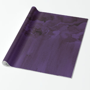 Papier Cadeau Cloud de marbre violet Rose