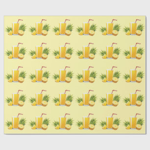 Papier Cadeau cocktail Piña Colada