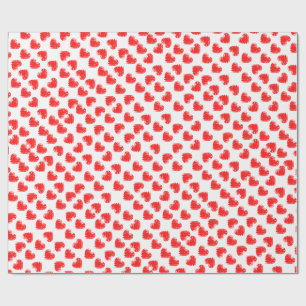 Papier Cadeau Coeurs