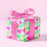 Papier Cadeau Coeurs colorés Moderne Élégant Chic Boho Romantiqu<br><div class="desc">Coeurs colorés Moderne Élégant Chic Boho Papier d'enveloppement romantique</div>