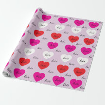 Cœurs minimalistes mignons motif d'amour