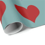 Papier Cadeau Coeurs ~ Rouleau Papier d'enveloppement Cadeau CHA<br><div class="desc">Vous pouvez ajouter votre propre design et/ou photos. Faites-le vous-même et économisez de l'argent ! POUR CUSTOMISER : Pour modifier la conception, le style ou la forme, cliquez sur "CUSTOMISEZ-le", une fois votre conception terminée, sélectionnez quantité puis cliquez sur "AJOUTER AU PANIER" pour acheter. POUR ACHETER : -Sélectionnez Taille. (si...</div>
