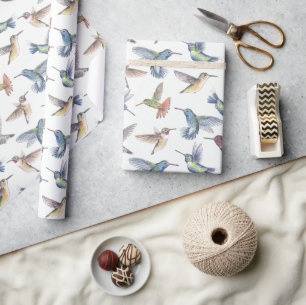 Papier Cadeau Colibri